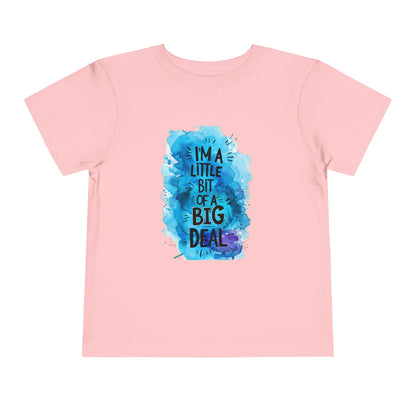 I'm a Big Deal Toddler Tee, Cute Toddler Shirt, Birthday Gift for Kids, Kids Fashion Tee, Fun Toddler T-Shirt