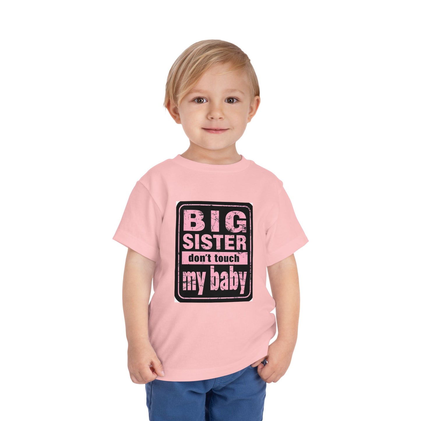 Big Sister Toddler Tee - Cute Kids Shirt, Baby Shower Gift, Sibling Announcement, Birthday Gift, Family Reunion Outfit