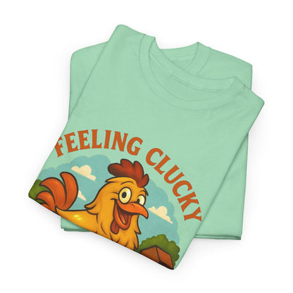 Feeling Clucky Tee, Cute Chicken Graphic Shirt, Funny Farm Animal T-Shirt, Gifts for Chicken Lovers, Casual Humor Apparel, Spring [...]