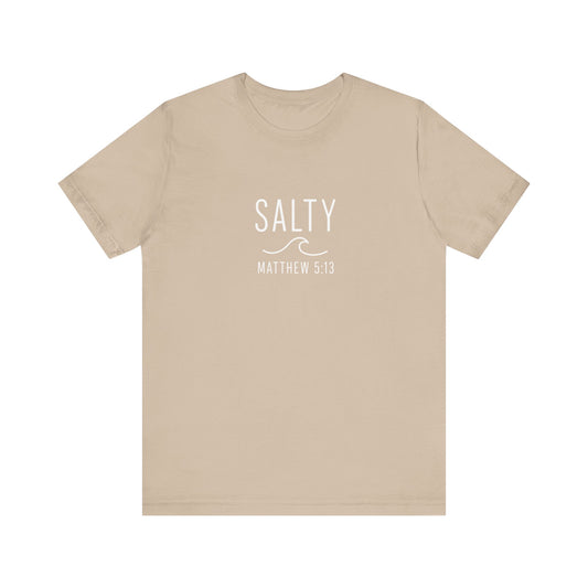 Salty Faith Tee | Unisex Jersey Short Sleeve Shirt, Inspirational Christian Apparel, Bible Verse Gift, Casual Summer Top, Faith-Based [...]