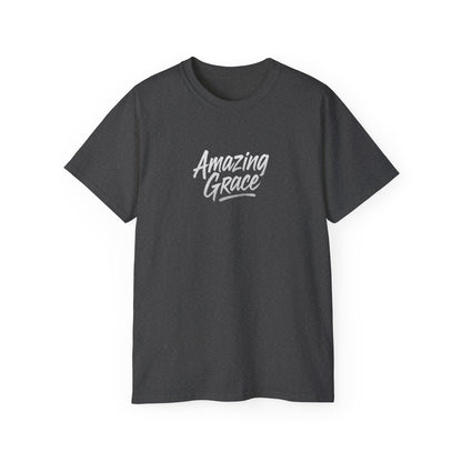 Amazing Grace Unisex Cotton Tee - Faith-Inspired, Spiritual Gift, Everyday Wear, Church Events, Inspirational Top