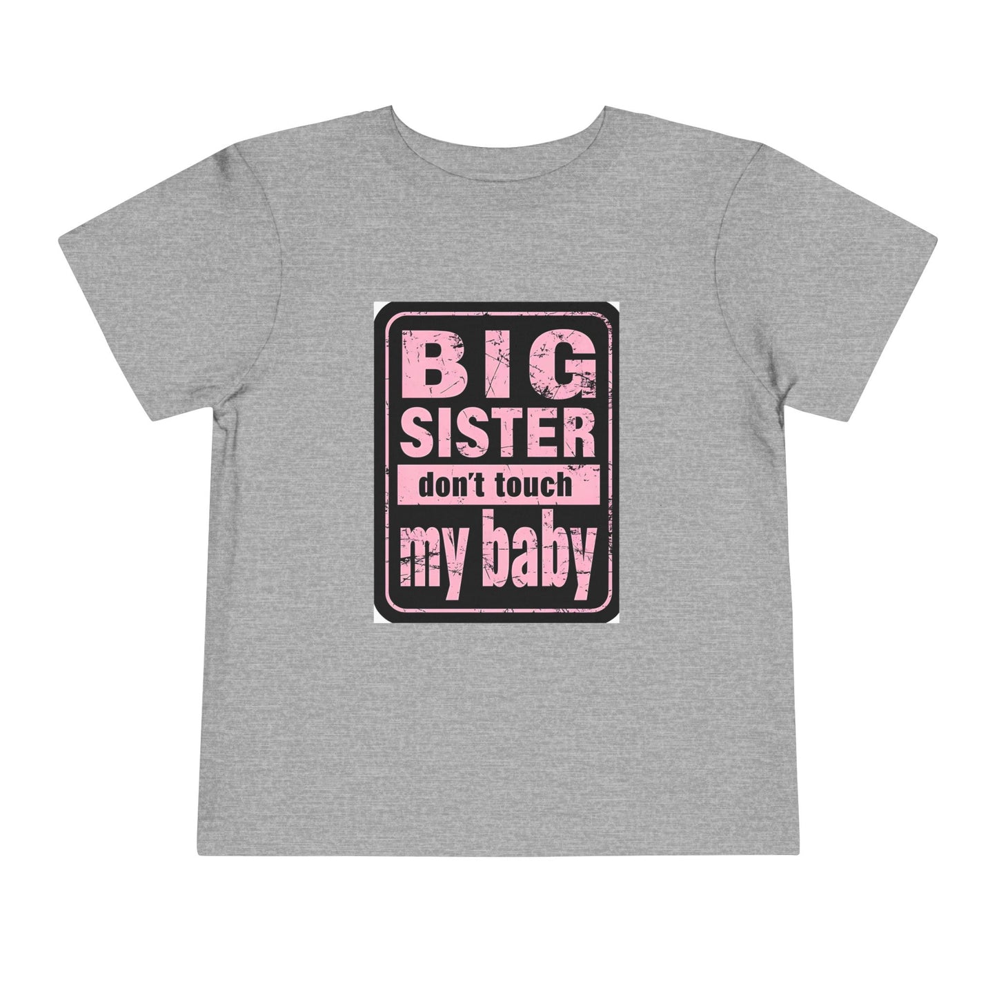 Big Sister Toddler Tee - Cute Kids Shirt, Baby Shower Gift, Sibling Announcement, Birthday Gift, Family Reunion Outfit