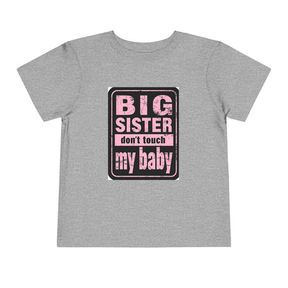 Big Sister Toddler Tee - Cute Kids Shirt, Baby Shower Gift, Sibling Announcement, Birthday Gift, Family Reunion Outfit