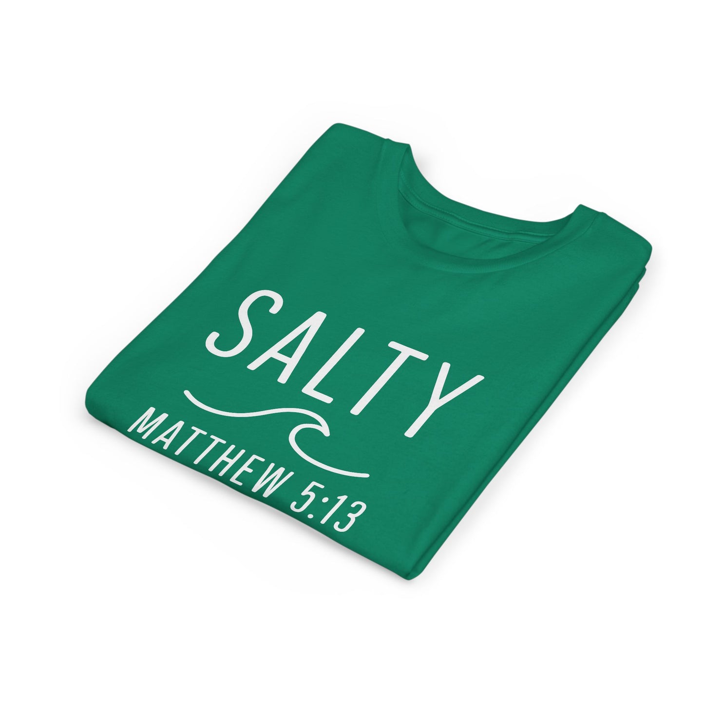 Salty Youth Tee - Spiritual, Fun, Summer Vibe, Perfect for Beach Days, Gifts, and Faith Celebrations