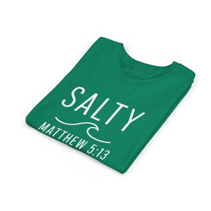 Salty Youth Tee - Spiritual, Fun, Summer Vibe, Perfect for Beach Days, Gifts, and Faith Celebrations