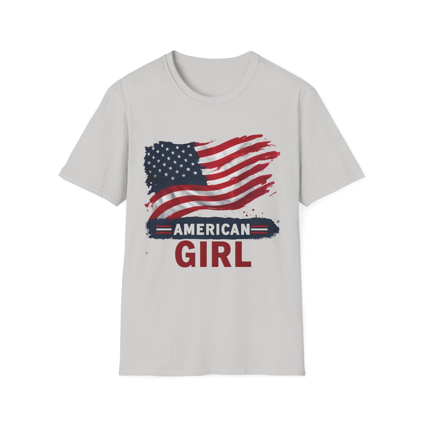 Patriotic Unisex T-Shirt with American Flag Design - Perfect for Independence Day, Memorial Day, Summer Picnics, Casual Wear, Gifts