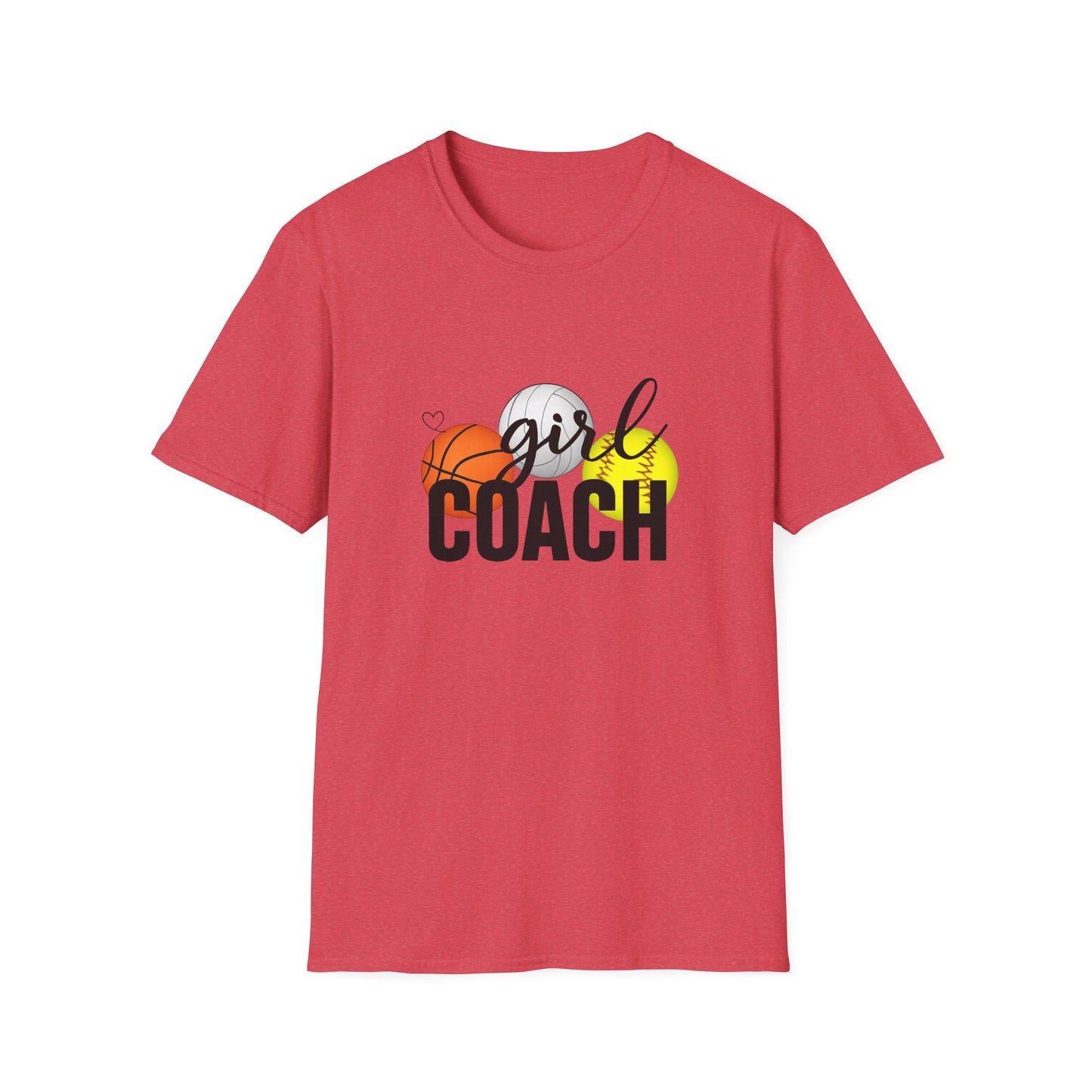 Empowering 'Girl Coach' Unisex T-Shirt | Sports Apparel for Coaches, Gifts for Athletes, Motivational Tees, Fun Team Gear, [...]