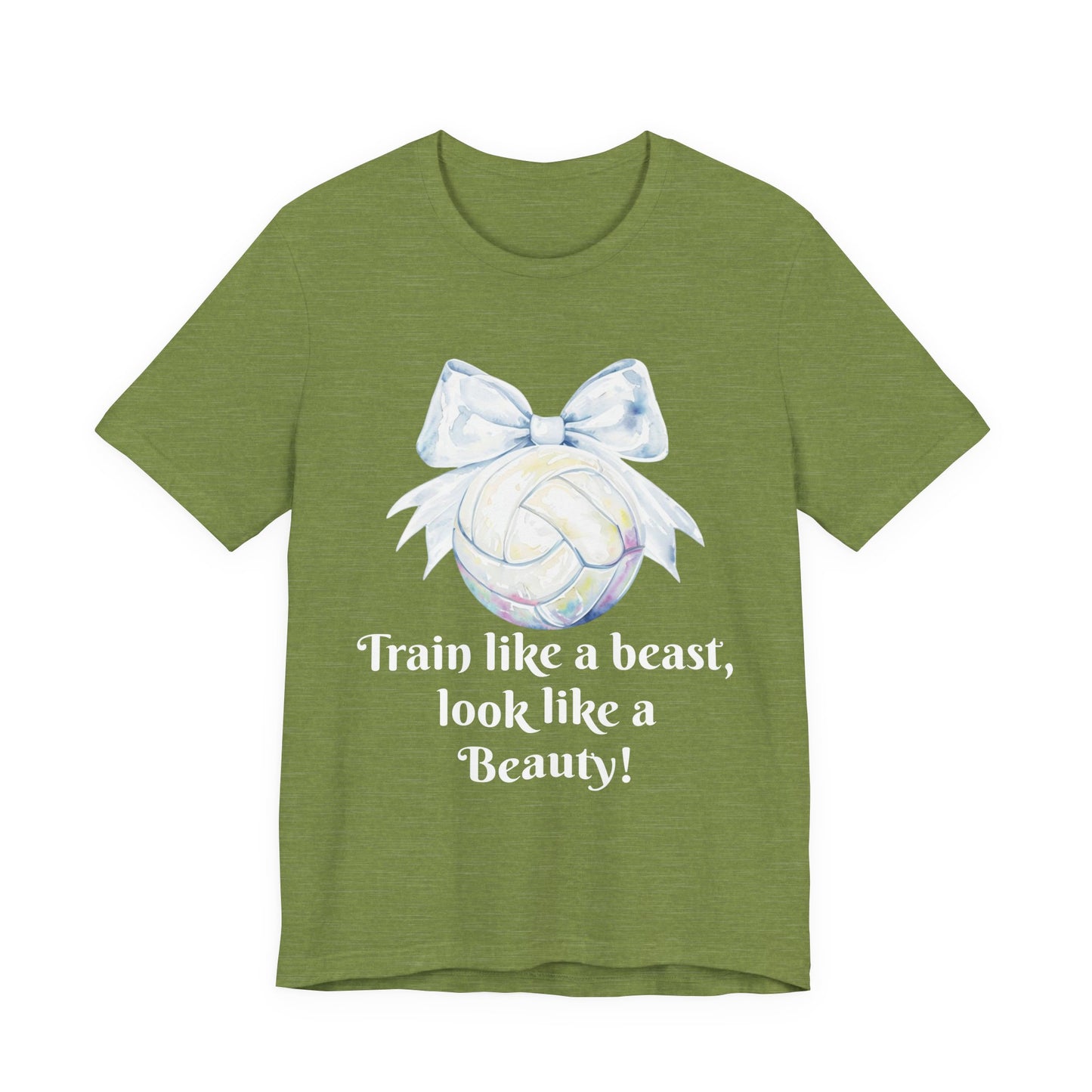 Train Like a Beast Unisex Jersey Tee, Motivational Workout Shirt, Gift for Gym Lovers, Fitness Apparel, Sporty Unisex T-Shirt