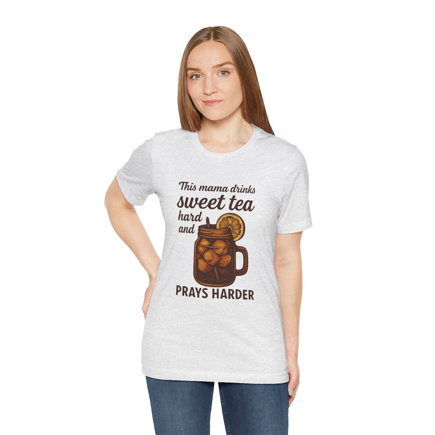 Sweet Tea Mama Tee - Unisex Jersey Short Sleeve T-Shirt, Sweet Tea Lovers Gift, Summer Vibes, Casual Wear, Family Gatherings