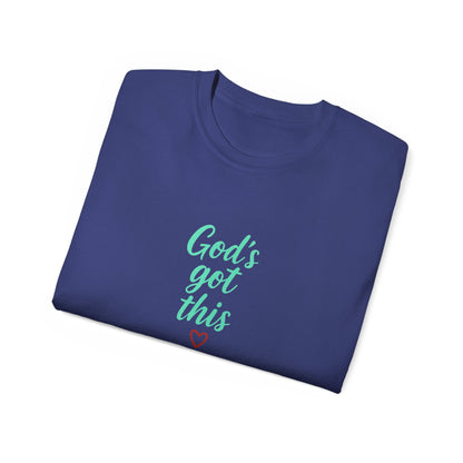 God's Got This Inspirational Tee, Motivational T-Shirt, Faith-Based Apparel, Everyday Casual Wear, Gift for Encouragement