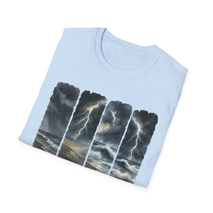 Inspirational Unisex T-Shirt - Stronger than the Storm, Motivational Tee, Gift for Him/Her, Casual Wear, Comfortable Apparel