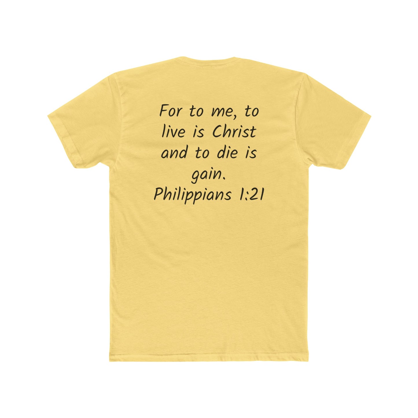 Inspirational Christian Crew Tee, Faith T-Shirt, Bible Verse Shirt, Gift for Believers, Casual Everyday Wear