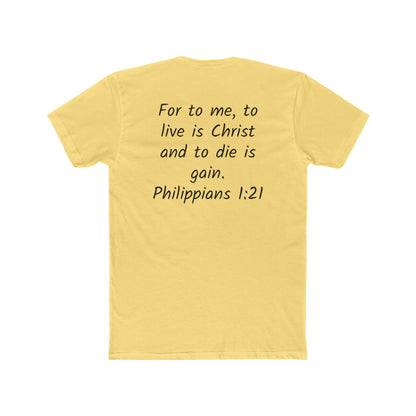 Inspirational Christian Crew Tee, Faith T-Shirt, Bible Verse Shirt, Gift for Believers, Casual Everyday Wear