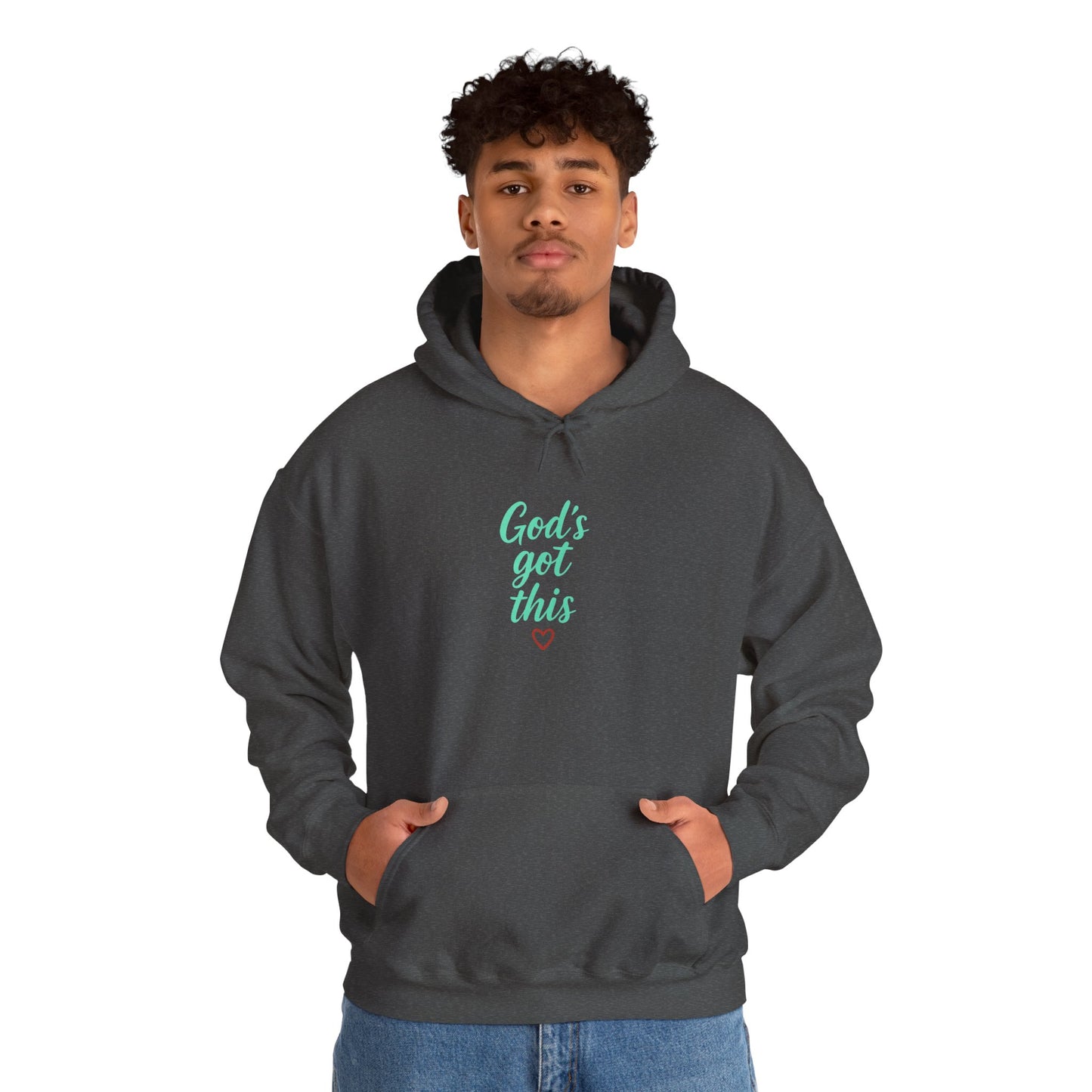 Inspirational Hooded Sweatshirt: God's Got This, Cozy Gift, Faith Apparel, Unisex Casual, Everyday Comfort, Uplifting Wear