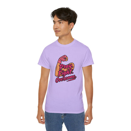 Inspirational Prayer T-Shirt, Motivational Tee, Fitness Apparel, Gift for Him/Her, Workout Shirt, Strength Quote Top