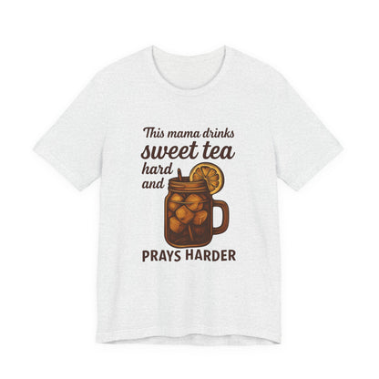 Sweet Tea Mama Tee - Unisex Jersey Short Sleeve T-Shirt, Sweet Tea Lovers Gift, Summer Vibes, Casual Wear, Family Gatherings