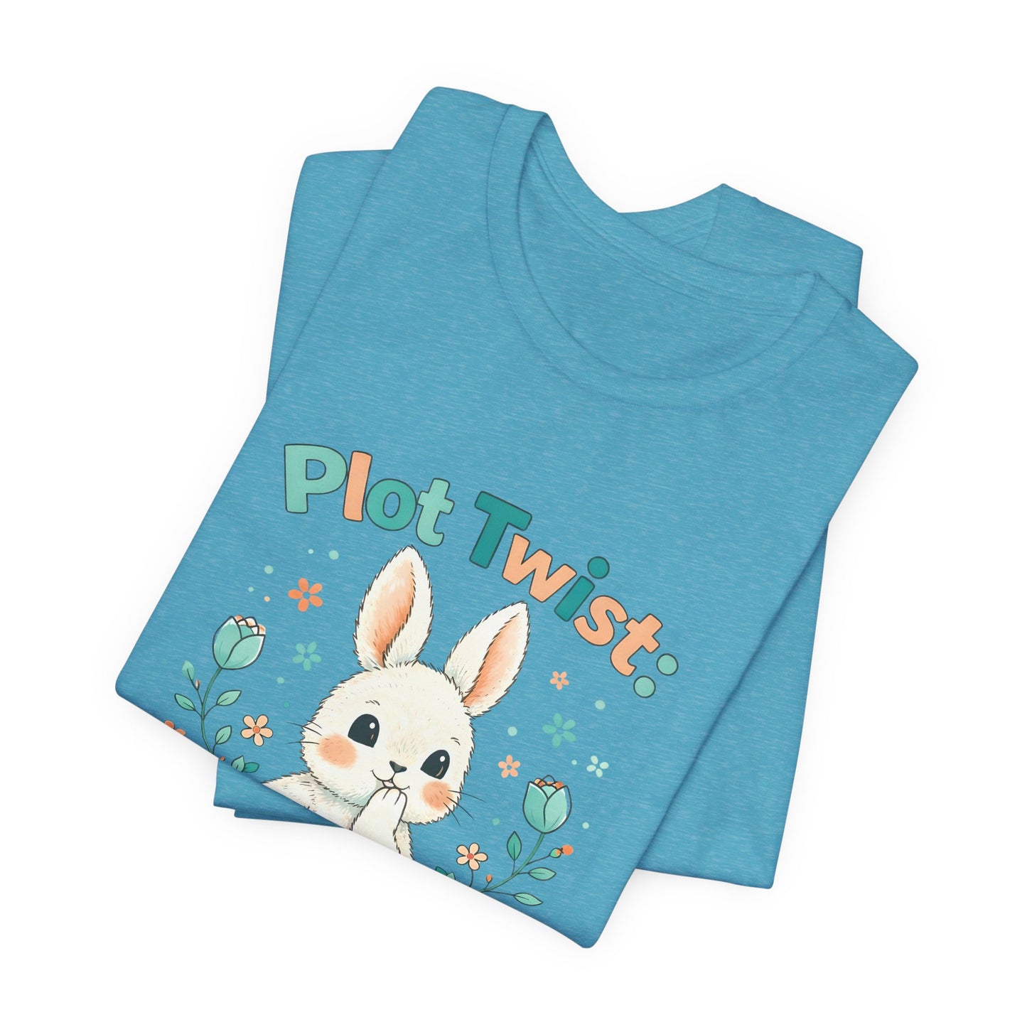 Easter Bunny 'Plot Twist: Jesus Won' Graphic Tee