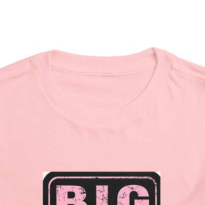 Big Sister Toddler Tee - Cute Kids Shirt, Baby Shower Gift, Sibling Announcement, Birthday Gift, Family Reunion Outfit