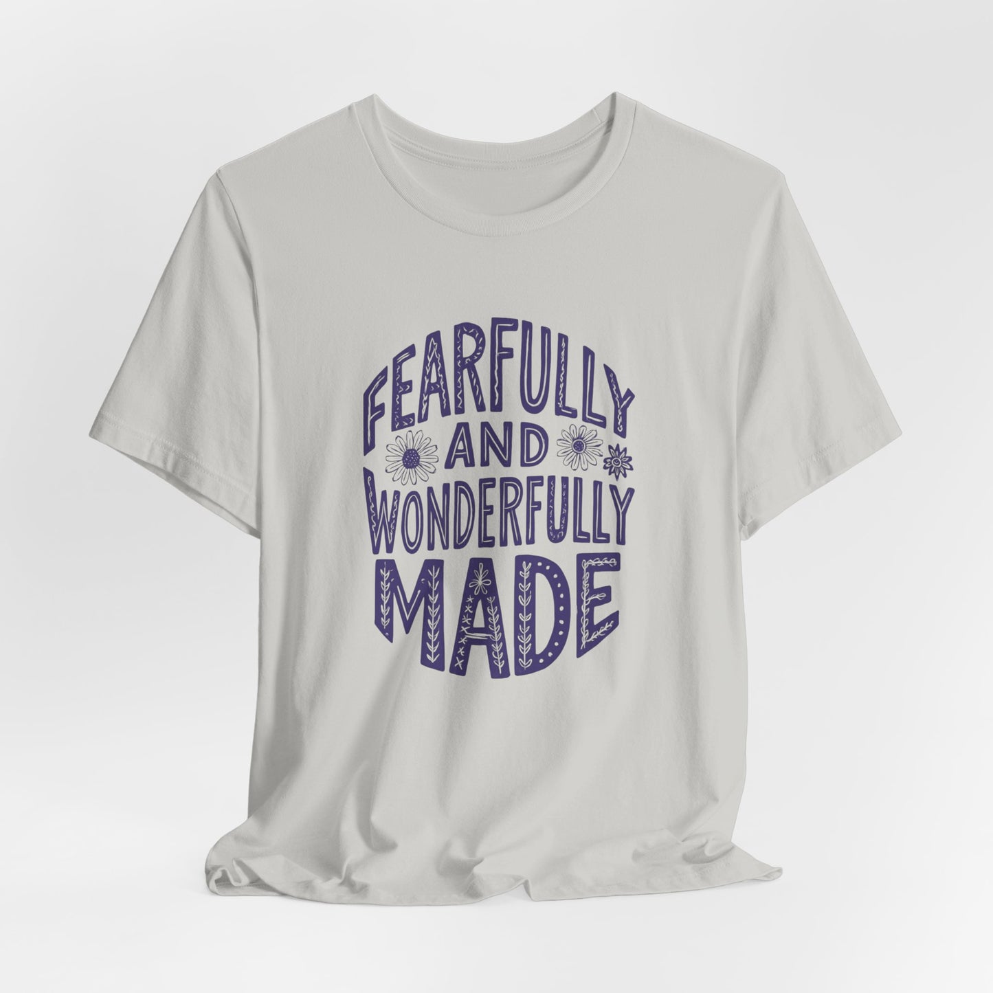 Fearfully and Wonderfully Made T-Shirt | Unisex Inspirational Tee, Faith-Based Apparel, Gift for Encouragement, Everyday Wear, [...]