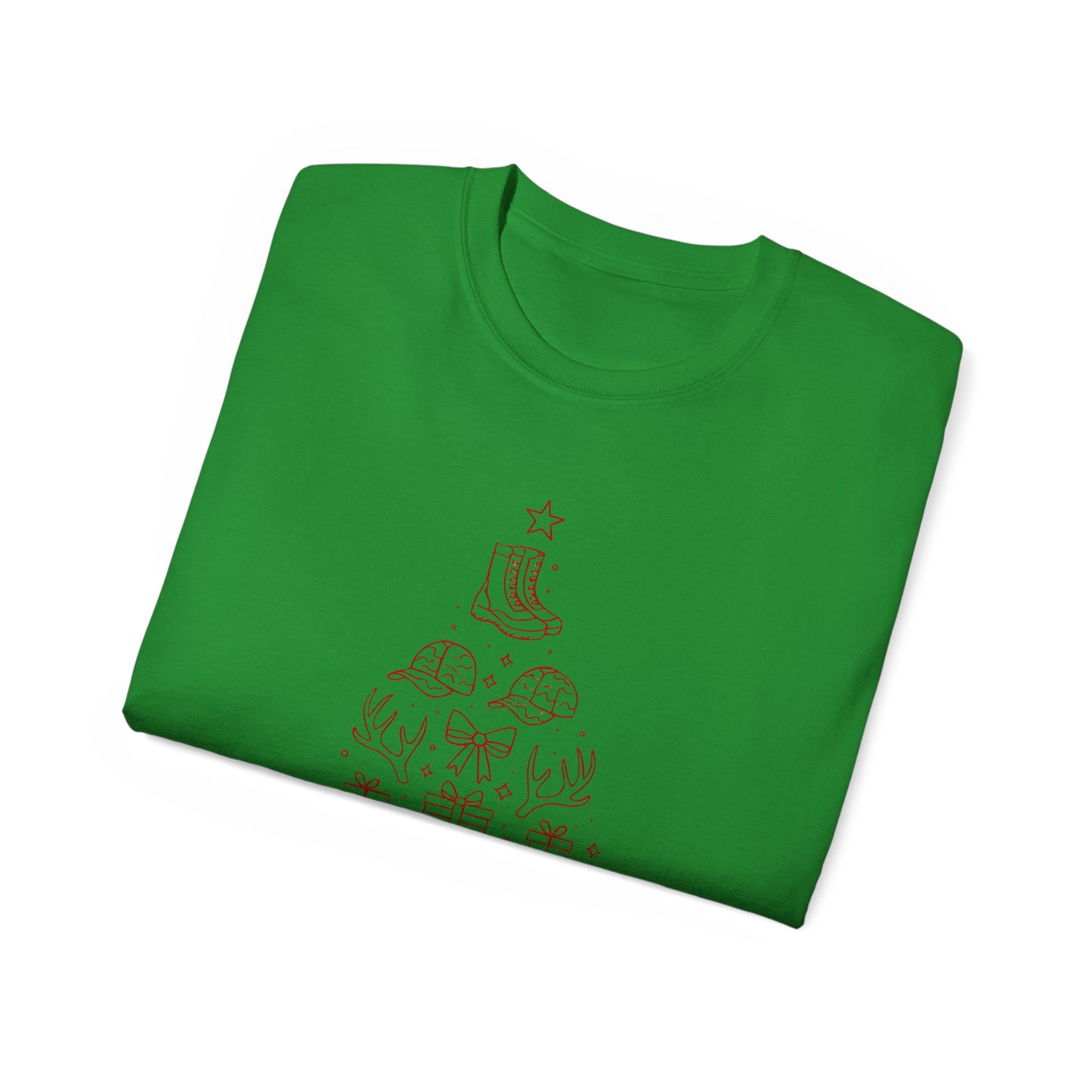 Merry Christmas Y'all Tee — Minimal Holiday Graphic T-Shirt