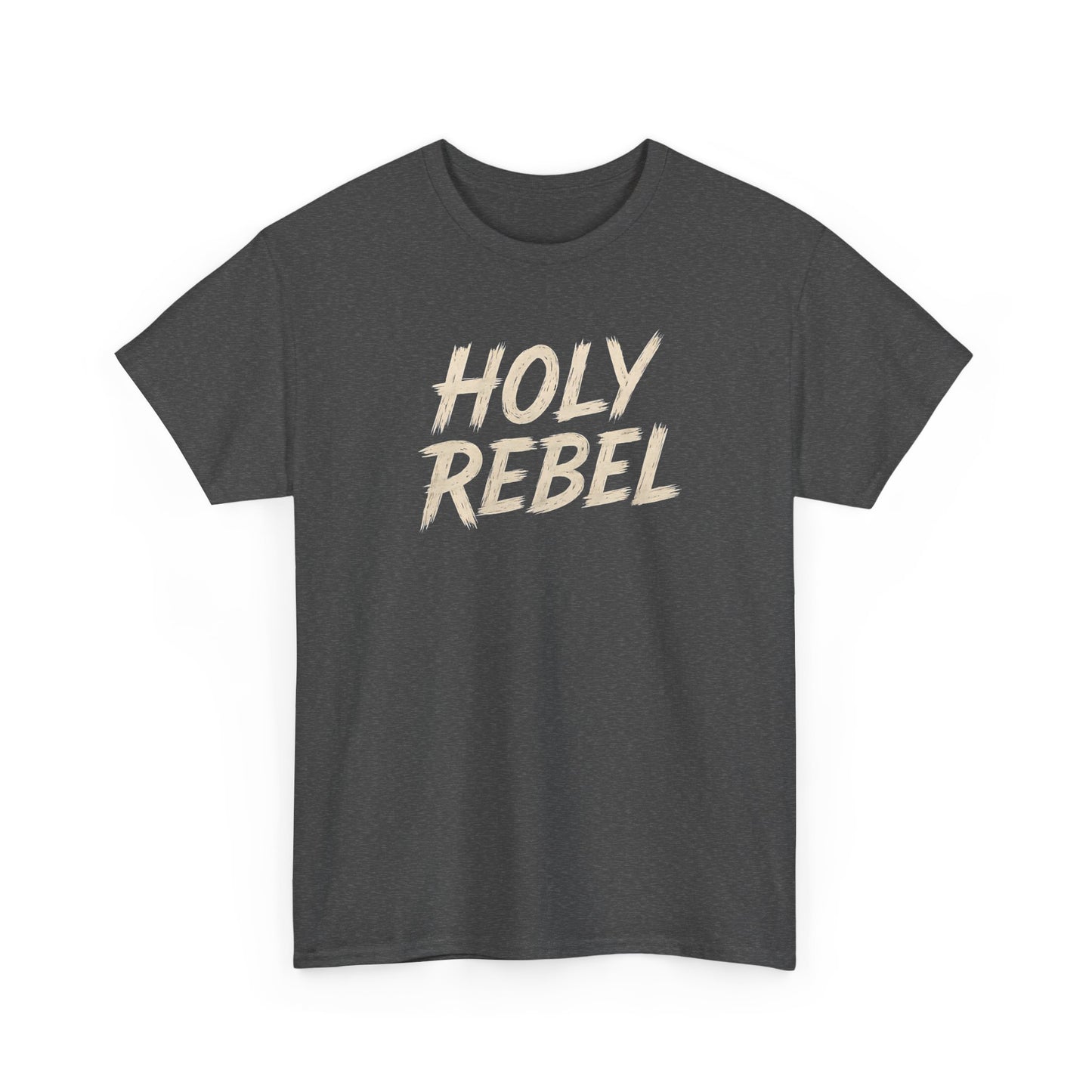 Holy Rebel Unisex Heavy Cotton Tee, Inspirational Christian T-Shirt, Unique Gift for Rebels, Faith-Based Apparel, Motivational Quote [...]