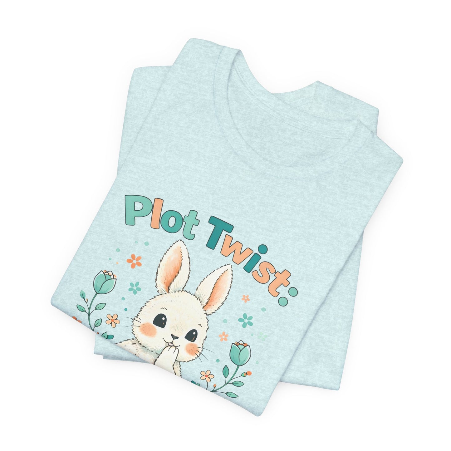 Easter Bunny 'Plot Twist: Jesus Won' Graphic Tee