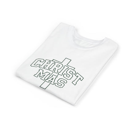 Youth Christmas Cross Tee - Kids Holiday Graphic Tee