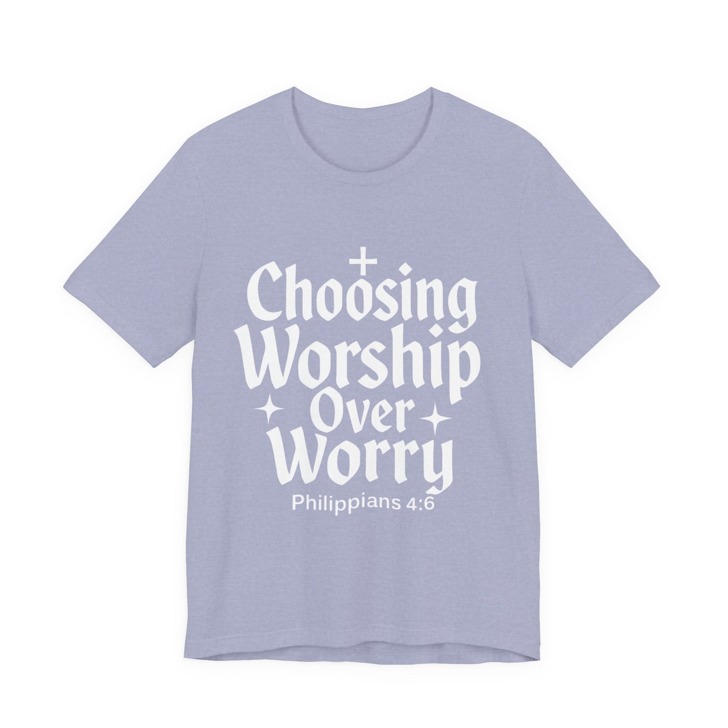 Faith-Inspired Unisex Tee: Choosing Worship Over Worry, Christian Apparel, Inspirational Gift, Spiritual T-Shirt, Everyday Wear, Gift [...]