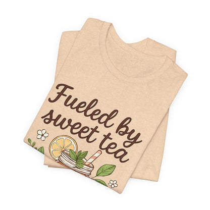 Sweet Tea Inspired Unisex Tee | Perfect for Summer Gatherings, Gifts for Tea Lovers, Relaxed Style, Casual Wear, Bible Verse Shirt