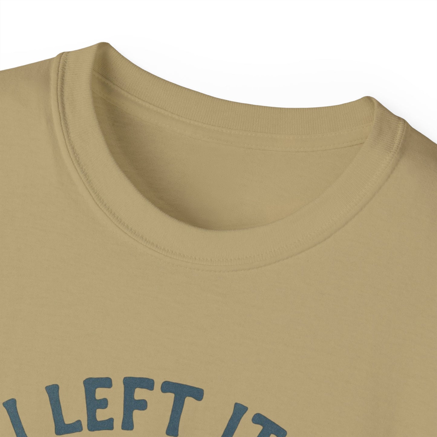 Inspirational Christian T-Shirt, I Left It in the Water Tee, Faith-Based Apparel, Unisex Cotton Top, Gift for Believers, Spiritual Wear