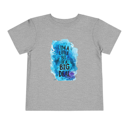 I'm a Big Deal Toddler Tee, Cute Toddler Shirt, Birthday Gift for Kids, Kids Fashion Tee, Fun Toddler T-Shirt
