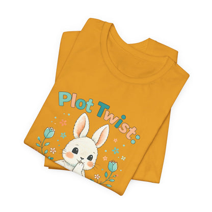 Easter Bunny 'Plot Twist: Jesus Won' Graphic Tee