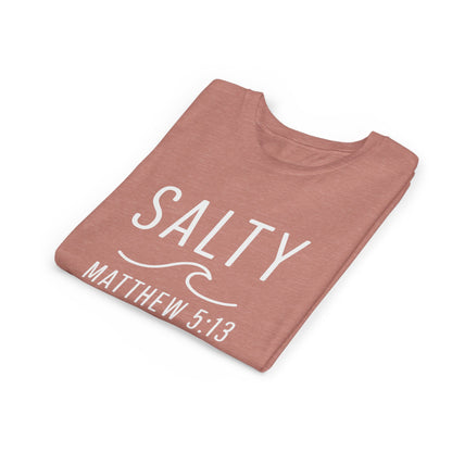 Salty Youth Tee - Spiritual, Fun, Summer Vibe, Perfect for Beach Days, Gifts, and Faith Celebrations