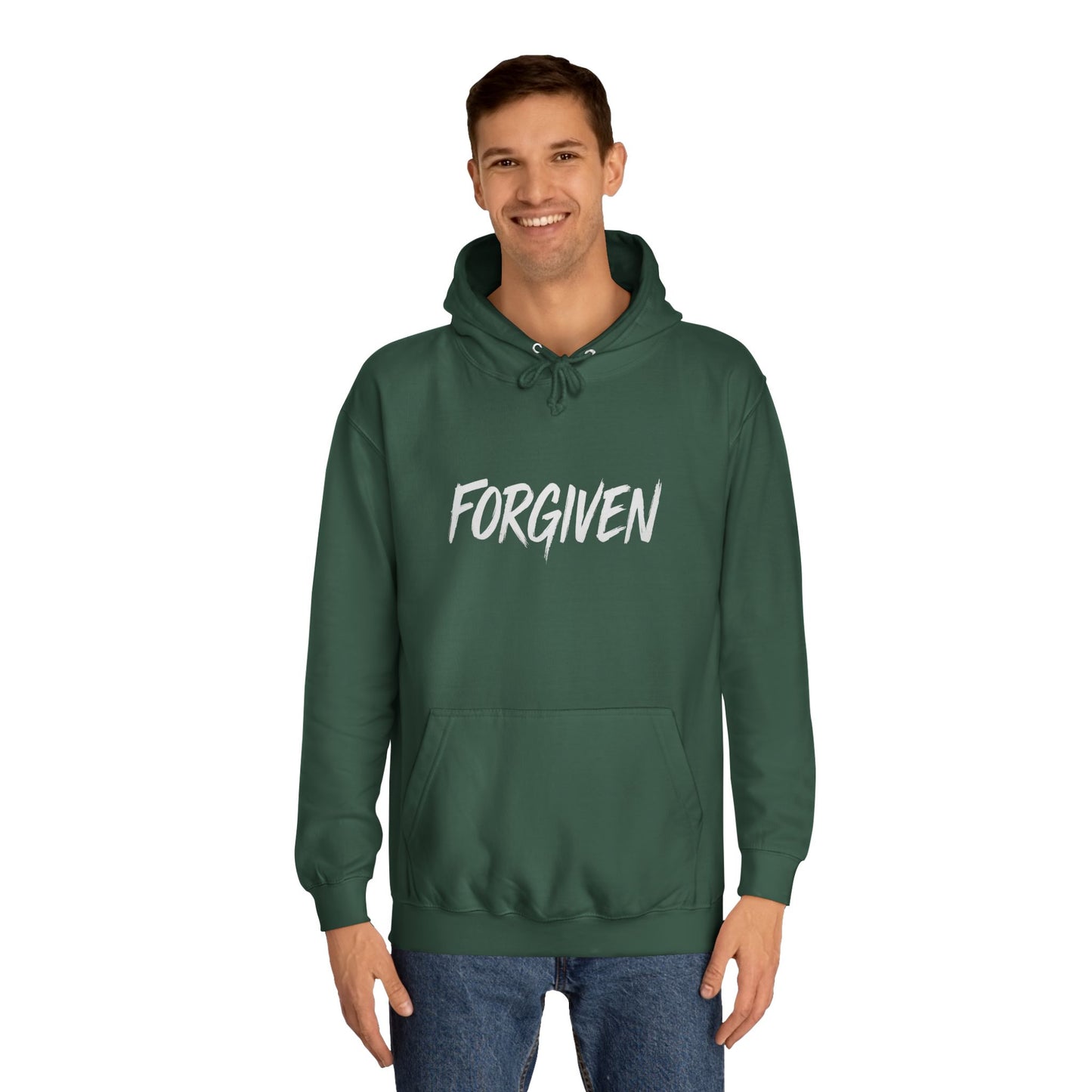 Forgiven Unisex College Hoodie - Cozy Spirit Wear, Perfect for Students, Gifts for College Graduates, Casual Everyday Wear, Fall and [...]