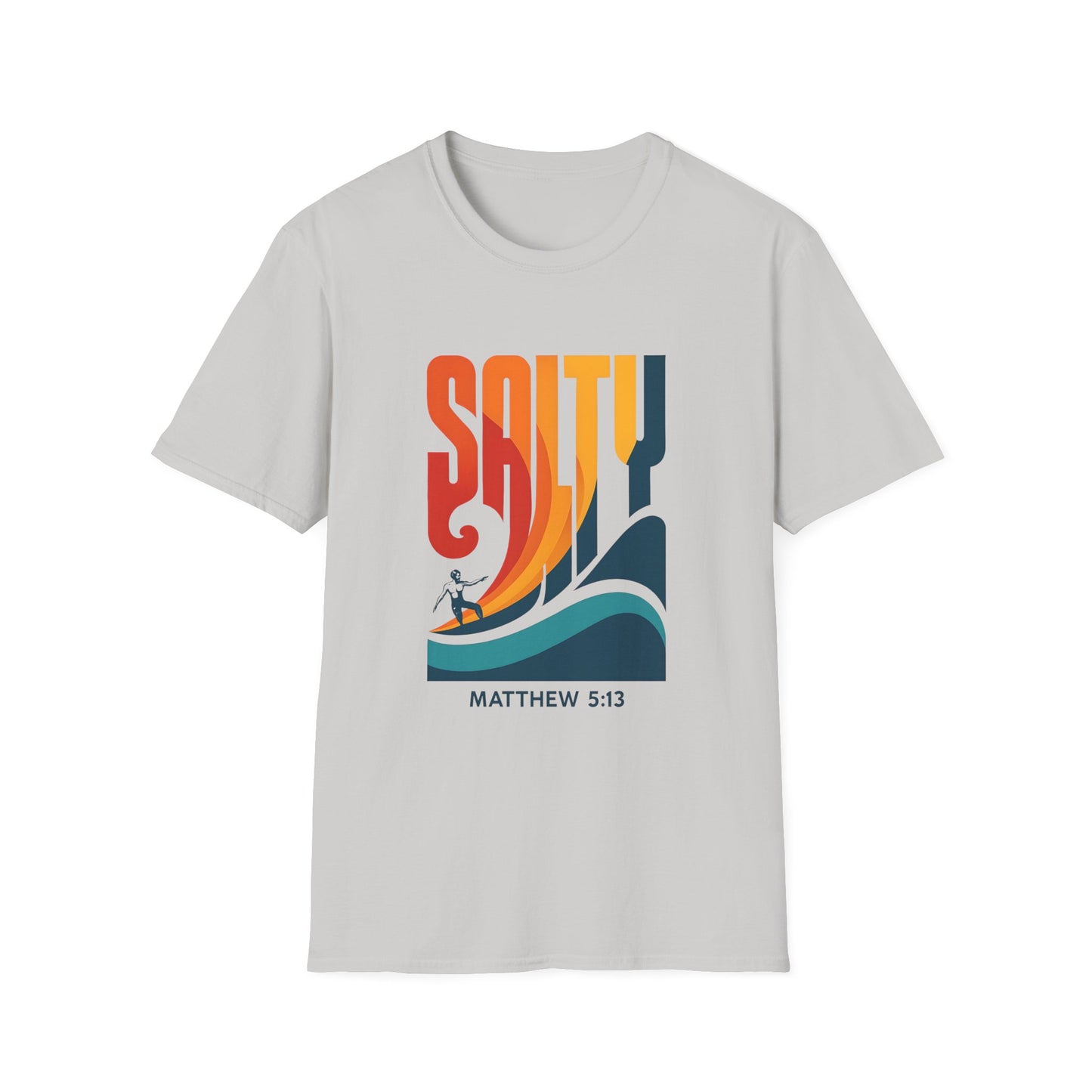 Salty Graphic Unisex T-Shirt, Comfortable Casual Wear, Beach Vibe Shirt, Christian Gift, Summer Outfit