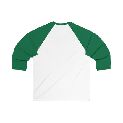 He Is the Reason Baseball Tee — Christian Christmas Raglan