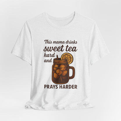 Sweet Tea Mama Tee - Unisex Jersey Short Sleeve T-Shirt, Sweet Tea Lovers Gift, Summer Vibes, Casual Wear, Family Gatherings