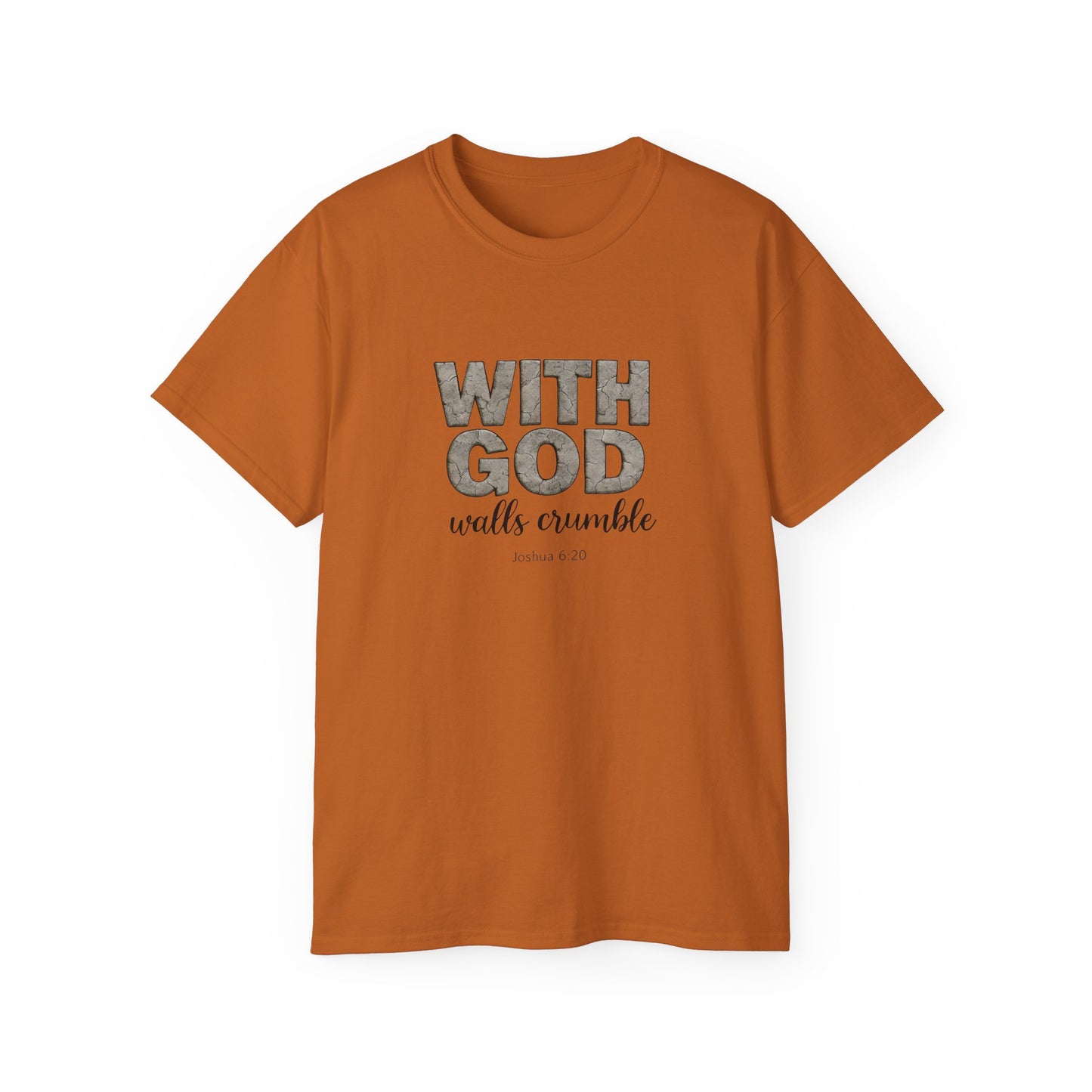 Inspirational Faith T-Shirt, Unisex Cotton Tee, Christian Apparel, Gift for Believers, Religious T-Shirt, Church Outing Shirt