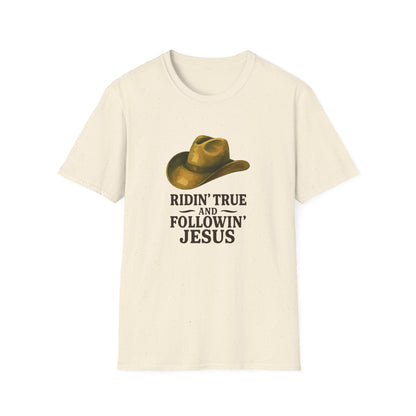 Faith-Inspired Cowboy T-Shirt | Unisex Tee for Country Lovers | Perfect for Casual Outings, Church Events, and Gifts