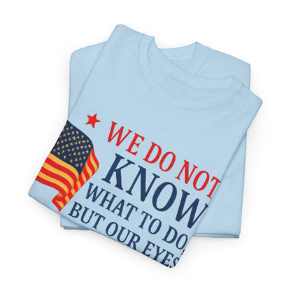 Patriotic Message Tee, Inspirational T-Shirt for Independence Day, Thoughtful Gift, Unisex Cotton Top, Motivation Shirt, Everyday Wear