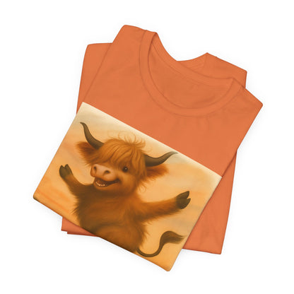 Joyful Heifer Unisex Tee - Perfect for Cow Lovers, Farm Life, Everyday Wear, Gifts, and Celebrations!