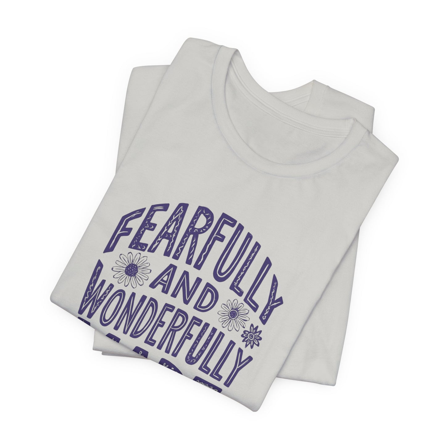Fearfully and Wonderfully Made T-Shirt | Unisex Inspirational Tee, Faith-Based Apparel, Gift for Encouragement, Everyday Wear, [...]