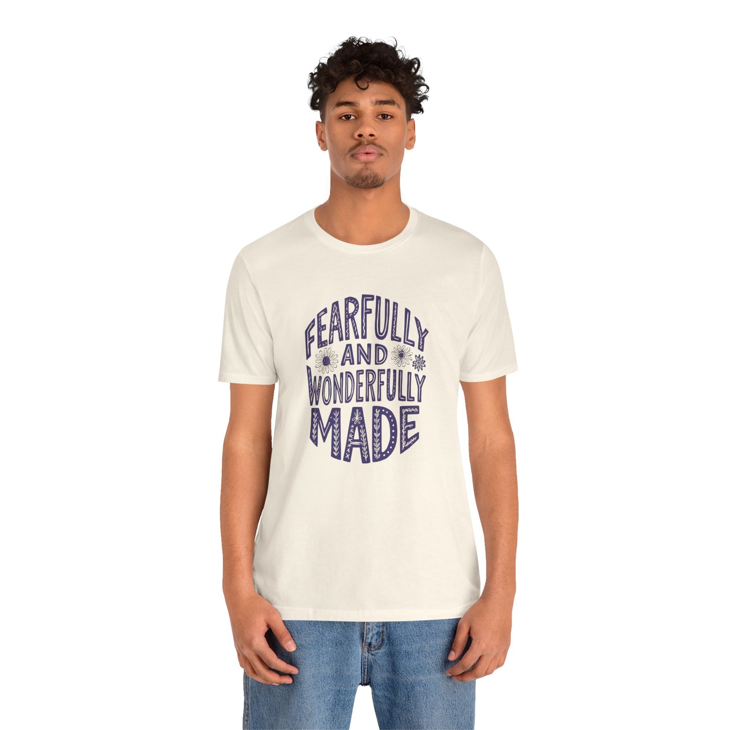 Fearfully and Wonderfully Made T-Shirt | Unisex Inspirational Tee, Faith-Based Apparel, Gift for Encouragement, Everyday Wear, [...]