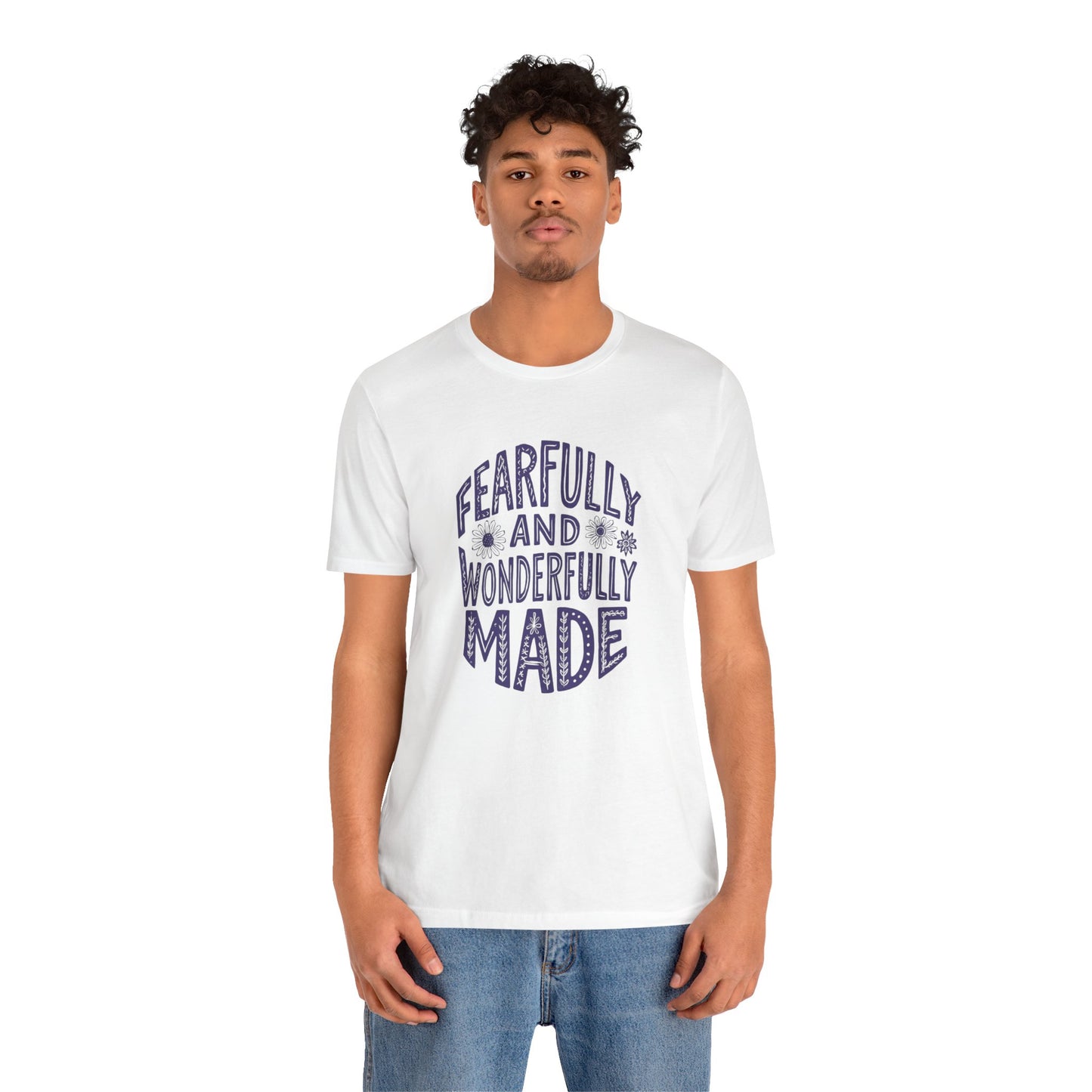 Fearfully and Wonderfully Made T-Shirt | Unisex Inspirational Tee, Faith-Based Apparel, Gift for Encouragement, Everyday Wear, [...]