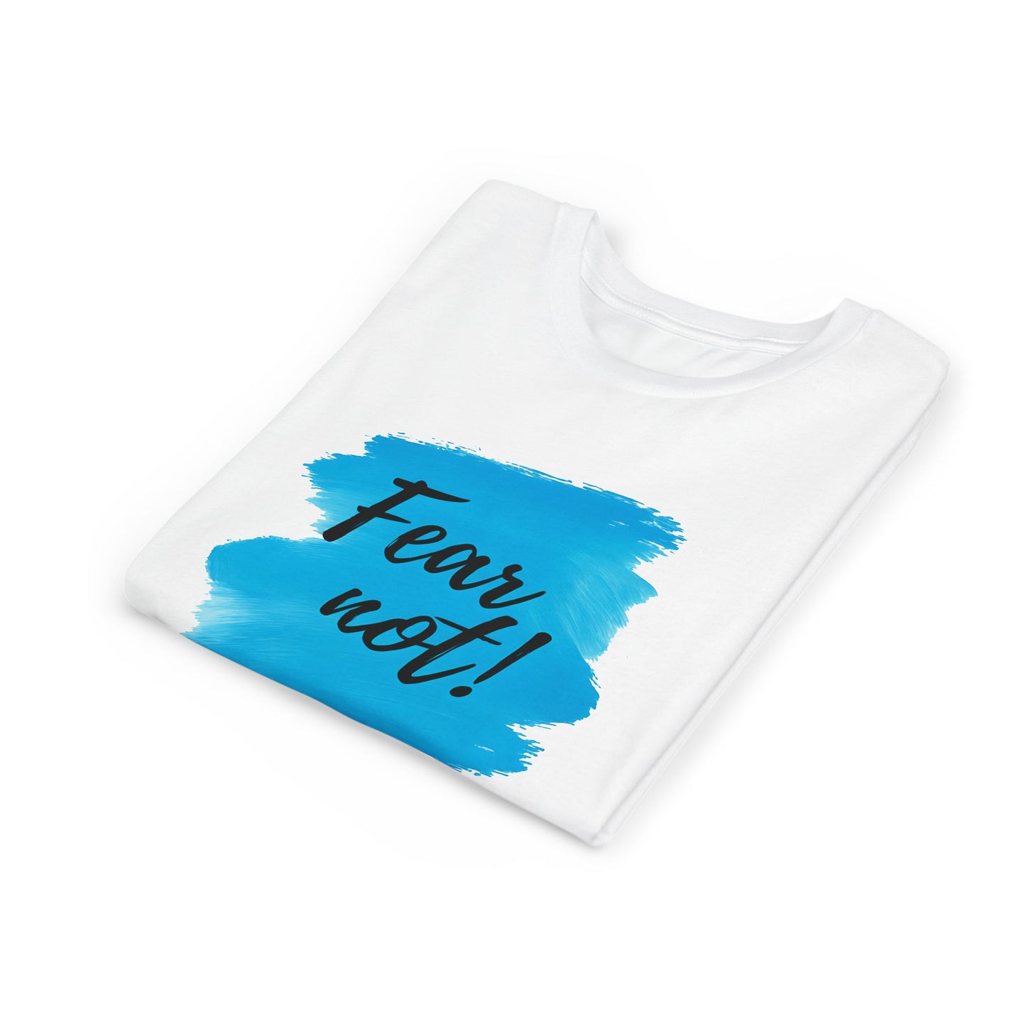 Fear Not Youth Tee - Inspirational Short Sleeve Shirt for Kids, Gift for Birthdays, Faith-Based Apparel, Motivational Wear