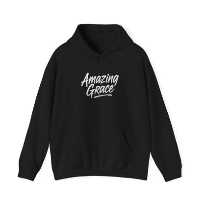 Amazing Grace Hoodie, Inspirational Sweatshirt, Faith-Based Apparel, Cozy Gift for Her, Unisex Spiritual Hoodie
