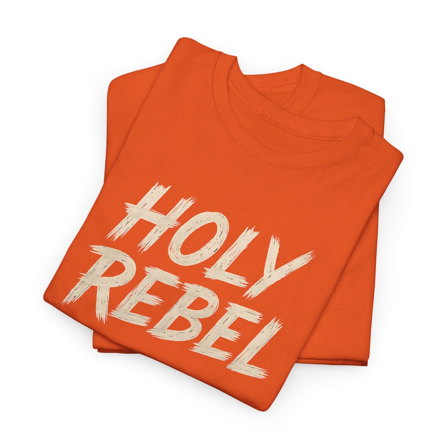 Holy Rebel Unisex Heavy Cotton Tee, Inspirational Christian T-Shirt, Unique Gift for Rebels, Faith-Based Apparel, Motivational Quote [...]