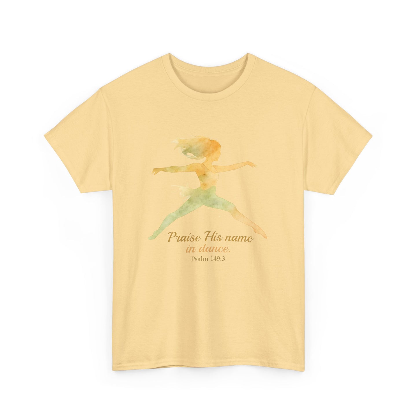 Inspirational Yoga Tee - Praise His Name, Unisex Cotton T-Shirt, Fitness Gift, Spiritual Workout Top, Mindfulness Apparel