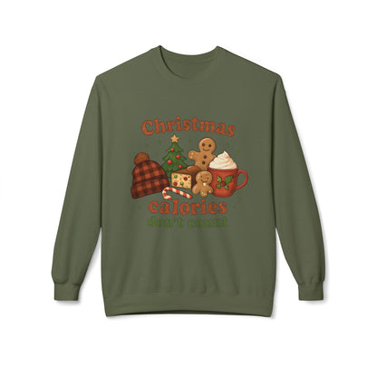 Christmas Calories Don't Count Sweatshirt