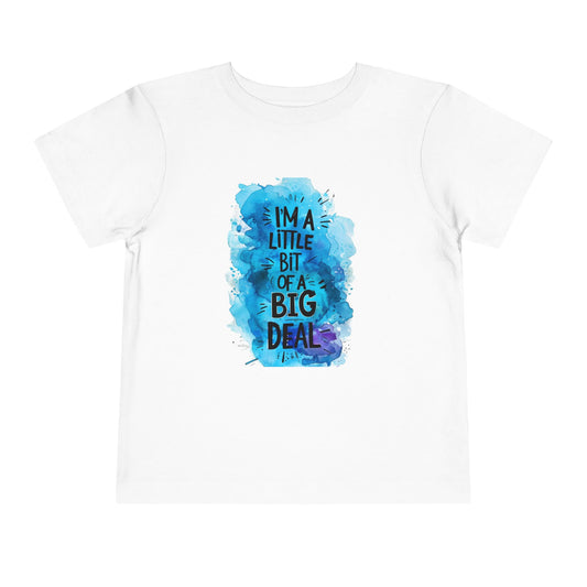I'm a Big Deal Toddler Tee, Cute Toddler Shirt, Birthday Gift for Kids, Kids Fashion Tee, Fun Toddler T-Shirt